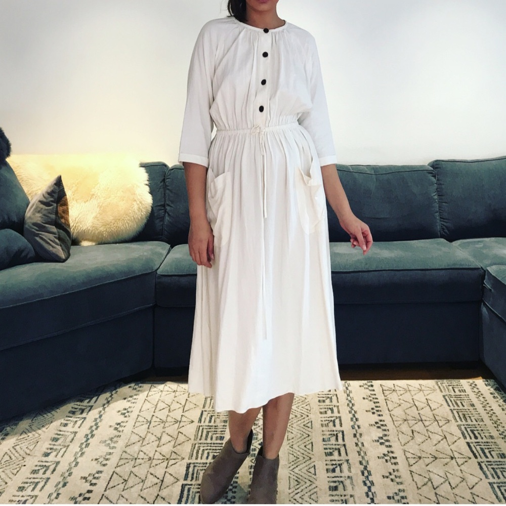 Zara (Join life) edition - Cream colores Dress